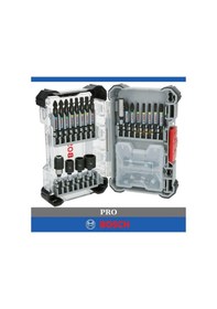 Resim Bosch Pro Impact 35 Parça Vidalama-bits Uç Seti 2608521u77 
