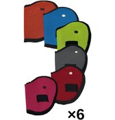 Resim 6 Adet Çocuk Emniyet Kemeri Düzenleyici Araç İçi Güvenlik Ve Konfor Aksesuarı 