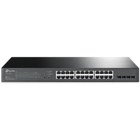 Resim Tp-link 28 Port Tl-sg2428p 10/100/1000 Web Yönetilebilir 24 Port Poe+4 X Sfp Smart Switch 250w 