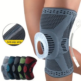 Resim 1 Adet Spor Diz Destek Bandı - Kadınlar ve Erkekler için Diz Atletleri, Koşu Sporları için Sıkıştırma Diz Kollukları 