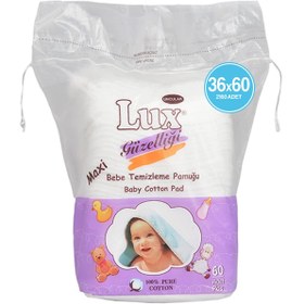 Resim LUX Bebe Temizleme Pamuğu 36x60 (2160 Adet) 