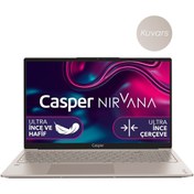 Resim Casper Nirvana X600.1235-BF00P-K-F Intel Core i5 1235U 15.6" 16 GB RAM 1 TB NVMe SSD Gen4 Windows 11 Home Laptop Casper