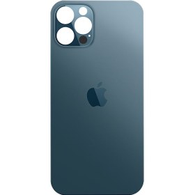 Resim iPhone 12 Pro Uyumlu Max Arka Pil Kapağı (Cam) 