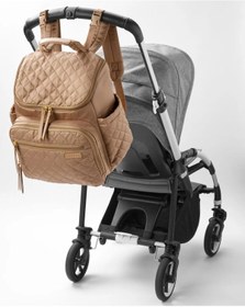 Resim Skip Hop Forma Anne Bebek Bakım Sırt Çantası Camel 