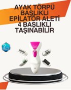 Resim ZERO LAND LVSQVR 4 Fonksiyonlu Epilasyon ve Tırnak (00707) Bakım Makinesi 