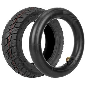 Resim Neevoyu Siyah Vsett Macury Zero İç + Dış Lastik Seti - 8.5 3 Off-road, 81/2 2 50-134 Kalın, 90 Derece, Vakumlu Lastikler 