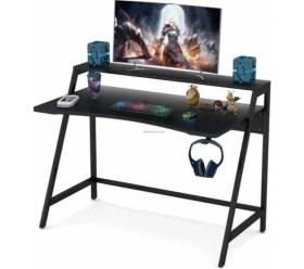 Resim Zizuva Tasarım Monitör Raflı Gaming Çalışma Masası 