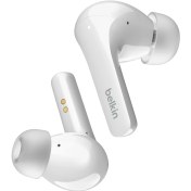 Resim Belkin Soundform Flow True Wireless Gürültü Önleyici Kulaklık, Kablosuz, Bluetooth Kulaklık, Ter ve 