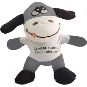 Resim Alifa Toptan Oyuncak Peluş Eşek Eşeklik Ettim Tişörtlü 