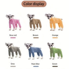 Resim Sonbahar ve Kış için Ayarlanabilir Köpek Kazak - Sıcak Polyester Kazak ile Renkli Seçenekler (Gül Kırmızı, Kahverengi, Turuncu, Gri, Kestane Mavi, Yeşil) Küçükten Büyük Irklara, Evcil Hayvan Giyim | Canlı Köpek Giyim | Ayarlanabilir Askı Tasarımı, Köpek Giysileri 
