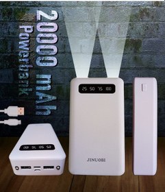 Resim 20.000 Mah Ultra Yüksek Kapasiteli Powerbank Çift Usb Çıkışlı Taşınabilir Hızlı Şarj Cihazı Çok Renkli 