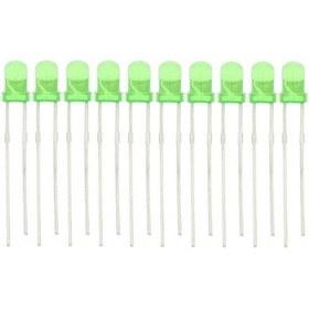 Resim Yeşil Led - 3Mm - 10 Adet 