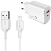 Resim Zore PL3 20W Lightning 2in1 Seyahat Şarj Aleti (İthalatçı Garantili) 
