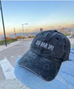 Resim Genel Markalar Bad Hair Day Desenli Yıkamalı Beyzbol Kep 