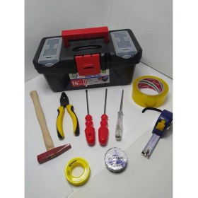 Resim 14 Inç Çok Amaçlı El Aleti Seti Çanta ile Tamir ve Bakım Işleri Için Mükemmel 