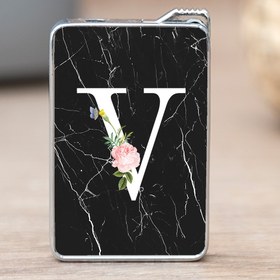 Resim Procity Siyah V Harfi Mermer Çakmak 