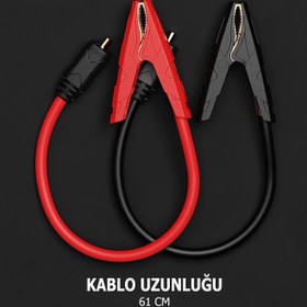 Resim NOCO GBC004 12V/24V GB500 Ağır Hizmet Tipi Akü Takviye Bağlantı Kablosu 