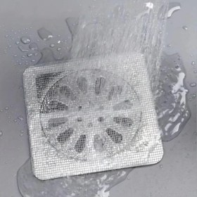 Resim Ozcmax 20 Adet Yapışkanlı Banyo Gider Koruyucu Saç Toplayıcı – Gider Böcek Koruyucu Gider Süzgeci 