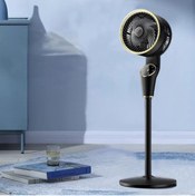 Resim Mena Rise FikirShop 90cm Ultra Sessiz Ayaklı Vantilatör Uzaktan Kumandalı 360 Denerece Dönüş, Dijital Ek 