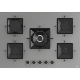 Resim Ferre SS Serisi QBL62CPR - SS038 - D065 5 Gözlü Gri Ankastre Set 