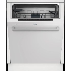 Resim Beko Bma 6340 Bc A++ 6 Programlı Beyaz Cam Ankastre Bulaşık Makinesi 