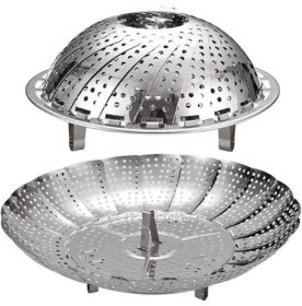 Resim Paslanmaz Çelik Buharda Pişirme Sepeti 