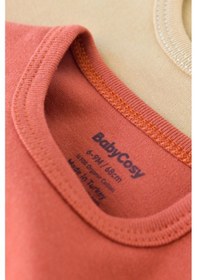Resim BabyCosy Organik 2li Kısa Kollu Badi 001 