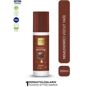 Resim Tto Clinic Vücut Yağı Çikolata 200 Ml (Çay Ağacı Yağı/Tea Tree Oil) 