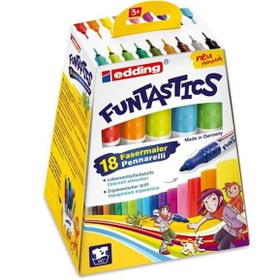 Resim Edding Keçeli Kalem Kalın 14 18 Lİ 4-14-18 funtastics 
