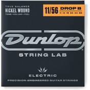 Resim Jim Dunlop DEN1156DB EG-NKL Drop B Elektro Gitar Teli (11/56) 