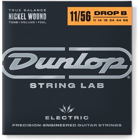 Resim Jim Dunlop DEN1156DB EG-NKL Drop B Elektro Gitar Teli (11/56) 