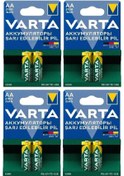 Resim Varta 56706 2100 mAh AA Ni-MH Şarj Edilebilir Kalem Pil 4 x 2'li 