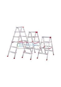 Resim Üç Basamaklı Ev Tipi Katlanır Alüminyum Merdiven 