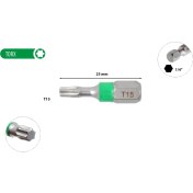 Resim Ceta Form T15 x 25 mm Torx Bits Uç Renk Kodlu CB/807TC (1 Adet) 
