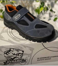 Resim MODVALU DYNAMIC Haki (ÇELİK BURUNSUZ) İş Ayakkabısı İnşaat Bağ Bahçe Yapı Market İş Güvenlik Ayakka 