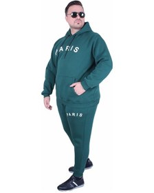 Resim Starbattal Erkek Büyük Beden 3 İplik Eşofman Takım Paris Tk25609 Neftı Neftı 