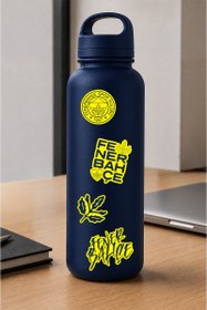 Resim Fenerbahçe Sticker Seti Sarı Lacivert - Lisanslı Orijinal 