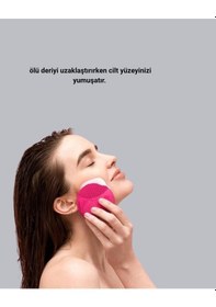 Resim 3 Fonksiyonlu Yüz Temizleme Ve Masaj Cihazı - Su Geçirmez Şarjlı Ölü Deri Temizleyici Ve Cilt Yenileyici 