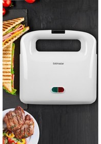 Resim GoldMaster Milk In-6407 750 W Isınmaya Dayanıklı Tost Ve Izgara Makinesi 