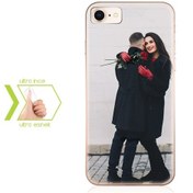 Resim Kişiye Özel Iphone 8 Ince Şeffaf Silikon Telefon Kapağı 