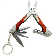 Resim Skygo P 1172 Ahşap Mini Çok Amaçlı Pense / Çakı 7cm - Ahşap Metal Sap (MULTİTOOL) 