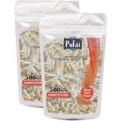 Resim Pufai Slender & King Size Katran Süzen Filtreli Ağızlık 7 MM 500'lü x 2 Paket 