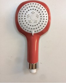 Resim Fonksiyonlu Duş Başlığı Krom Kaplı Hafif Aynalı Kırmızı Renk Diğer 