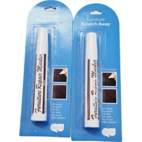 Resim Rötuş Kalemi Beyaz Renk | Ahşap Rötuş Kalemi / 2 Adet 