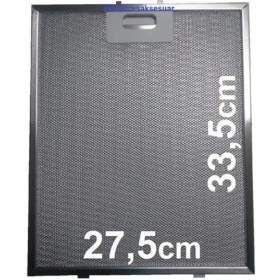 Resim Silverline 3155 Cam 60 Için Davlumbaz Aspiratör 275X335 Alüminyum Yağ Süzgeç Tel Kaset Filtre 