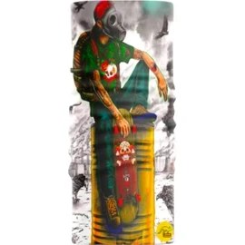 Resim Motobir Baf-Bandana Gaz Maskeli Genç 