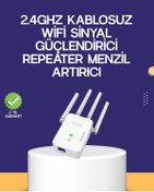 Resim pazarella Çift Bantlı Kurulum WiFi Repeater Menzil Genişici 