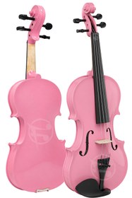 Resim Fourtune Dante VL-200PK 4/4 Akustik Pembe Keman Seti (Tam Boy) 