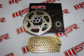 Resim Cf Nk 650 15t-46t- 520ho - 118 Bakla Zincir Dişli Seti Oringli Msr Gold 