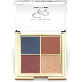 Resim Golden Rose Quattro Eyeshadow Palette Blue Charm No:03 